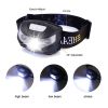 ZK20 4000LM LED Headlamp Rechargeable Body Motion Sensor Headlight Motorcycle/Bicycle Light Camping Lamp Free Your Hands