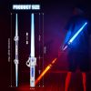 Light Up Saber with Sound,7 Color Retractable Lightsaber for Kids